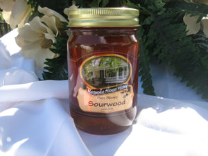 Sourwood Honey 16oz - Magnolia House Honey