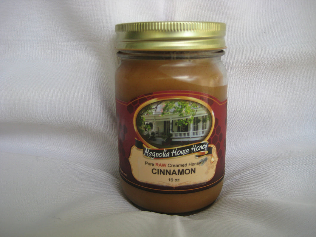 Creamed Cinnamon 16oz - Magnolia House Honey